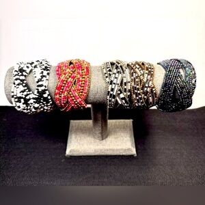 Boho Cuff Bracelets 
Colors numbered 1-6